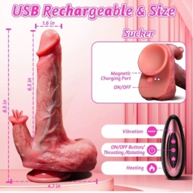 dương vật có nhánh lưỡi liếm