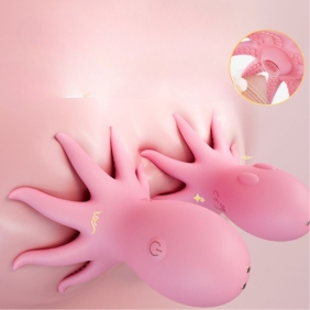 máy rung hút núm vú con bạch tuột - tăng phấn khích