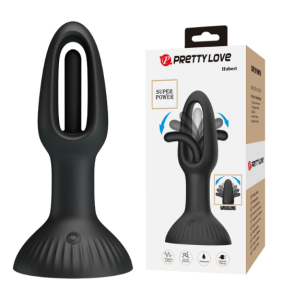 Phích cắm hậu môn Pretty Love Hubert 7 chế độ rung lắc