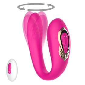 Trứng rung điều khiển từ xa xoay đầu