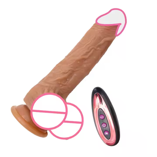 dương vật siêu mềm đa năng Dildo điều khiển từ xa