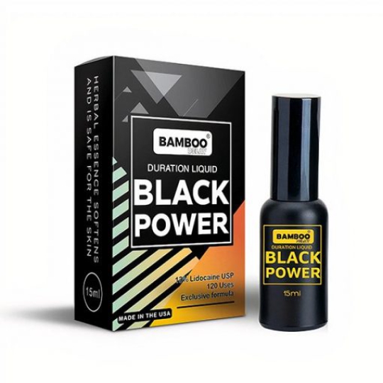 Xịt kéo dài thời gian quan hệ Bamboo black power - dung tích 15ml