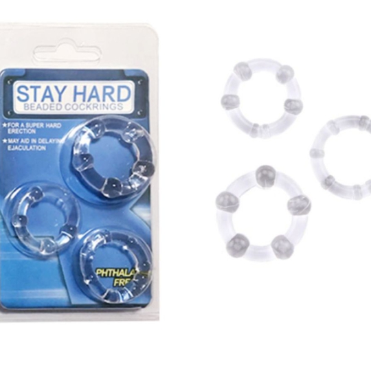 Vòng đeo silicon bộ 3 vòng Stay Hard