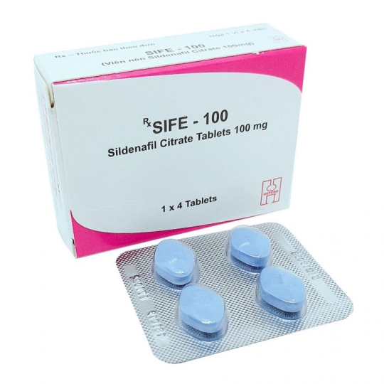 Thuốc cường dương Sife 100mg - 4 viên