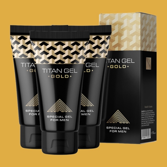 Gel Titan gold - hỗ trợ tăng kích cỡ dương vật.