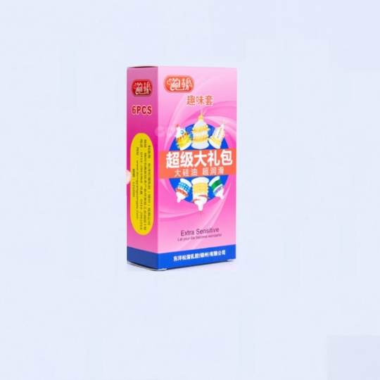 Bao cao su runbo big hộp 6 cái - gai to 6 mẫu gai , tăng hưng phấn cho bạn tình.
