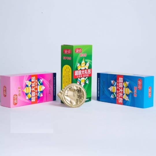 Bao cao su runbo big hộp 6 cái - gai to 6 mẫu gai , tăng hưng phấn cho bạn tình.
