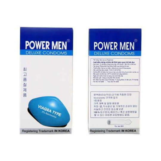 Bao Cao Su power men viagra - kéo dài thời gian , siêu mỏng.