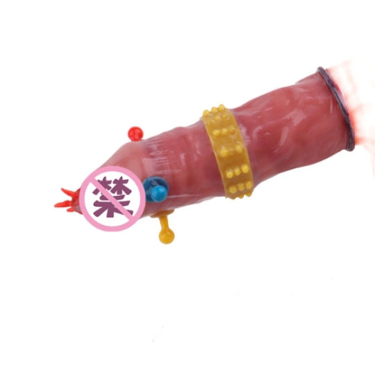 Bao cao su runbo big hộp 6 cái - gai to 6 mẫu gai , tăng hưng phấn cho bạn tình.