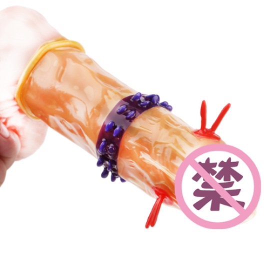 Bao cao su runbo big hộp 6 cái - gai to 6 mẫu gai , tăng hưng phấn cho bạn tình.