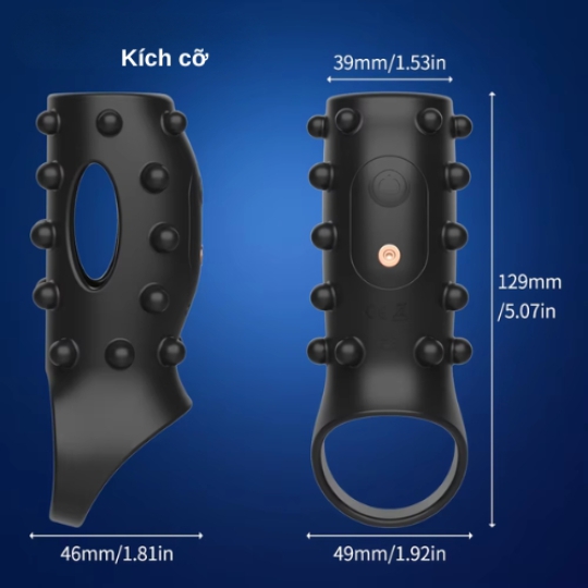 Bao đôn khúc có rung và gai cao cấp