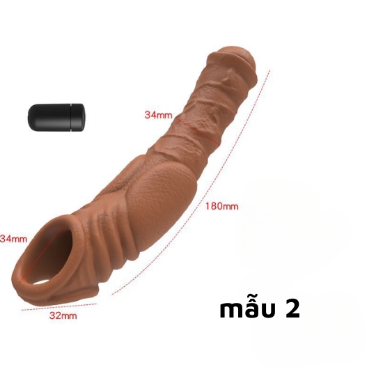 bao đôn rung đầu silicon mềm mại