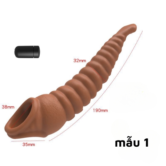 bao đôn rung đầu silicon mềm mại