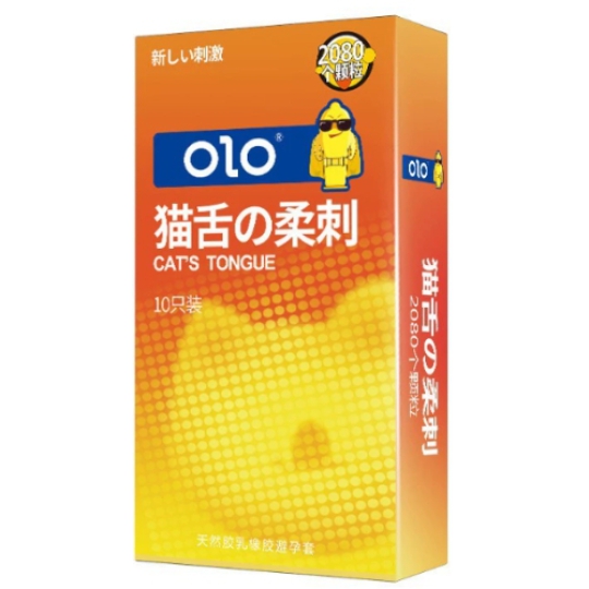 Bao cao su OLO lưỡi  mèo