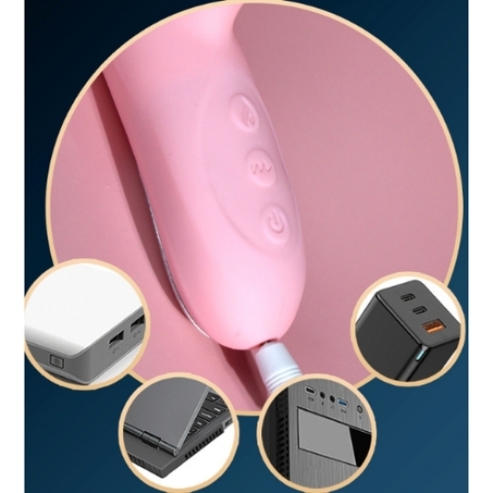 Dương vật rung thụt phát nhiệt có lưỡi liếm Jiuai