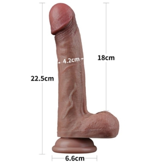 Dương vật Lovetoy silicon 2 lớp 22.5cm