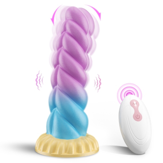 Đồ chơi hậu môn hít tường có rung Dildo 