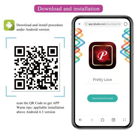 Trứng rung 12 chế độ ĐKTX qua app Pretty Love Dora