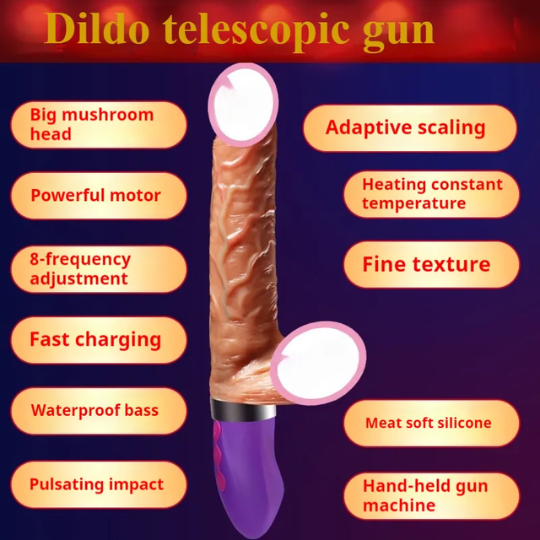 dương vật cầm tay đa năng dildo.