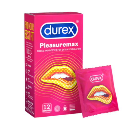 Bao cao su durex pleaure max - size 56mm - gai liti