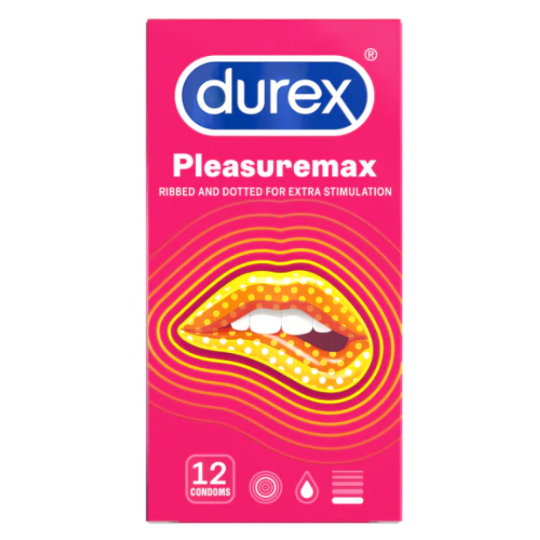 Bao cao su durex pleaure max - size 56mm - gai liti