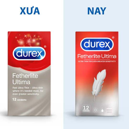 Bao Cao Su Siêu Mỏng Durex Fetherlite Ultima