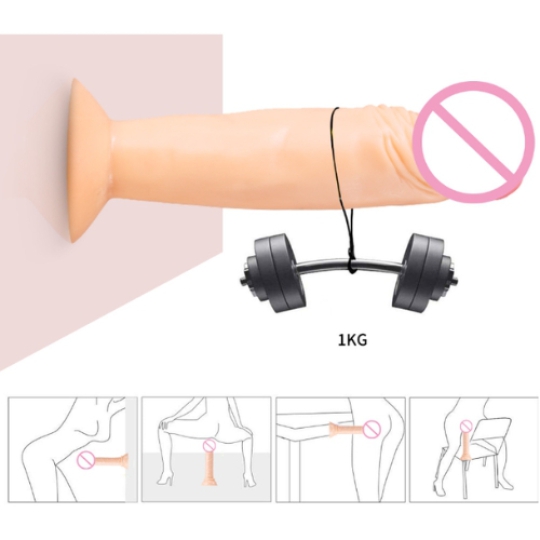 Dương vật mini mềm hít tường Yeain