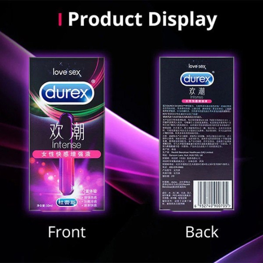 Durex Intense Organic 10ml – Gel tăng khoái cảm nữ cao cấp