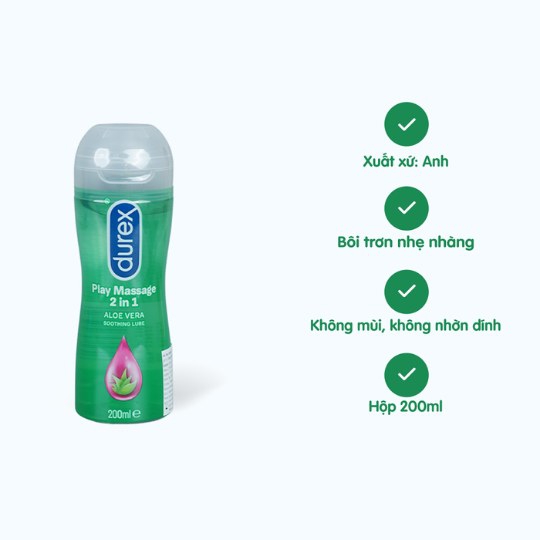 Gel Durex Massage 2in1 - dung tích 200ml