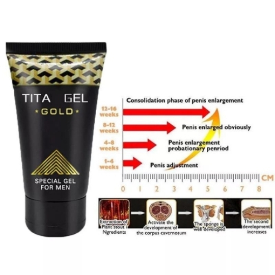 Gel Titan gold - hỗ trợ tăng kích cỡ dương vật.