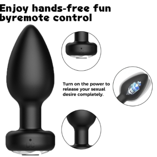 Phích cắm hậu môn có rung