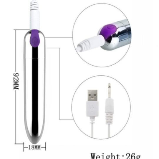 Trứng rung mini viên đạn inox cao cấp