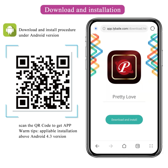 Trứng rung thụt 10 chế độ ĐKTX qua app Pretty Love Klay