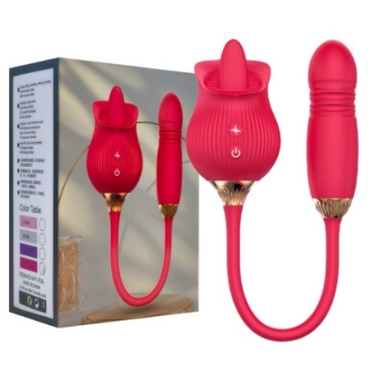 Lưỡi rung liếm thụt cao cấp đa năng