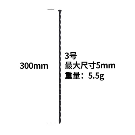 Que kích thích niệu đạo silicon