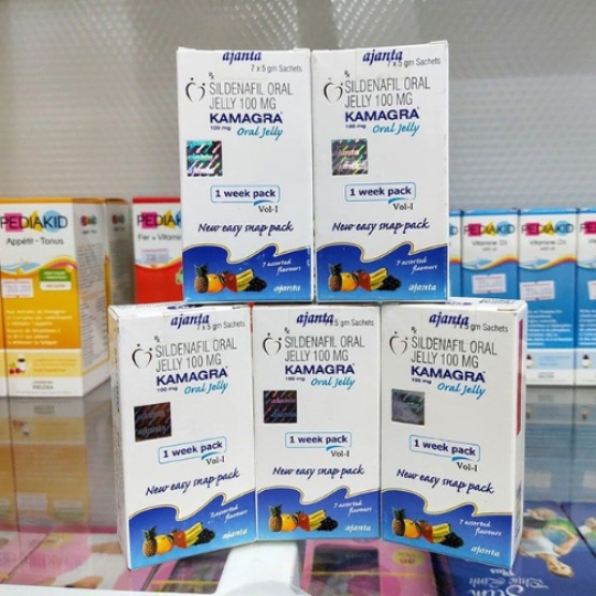 Thạch trái cây Kamgra hàng chính hãng