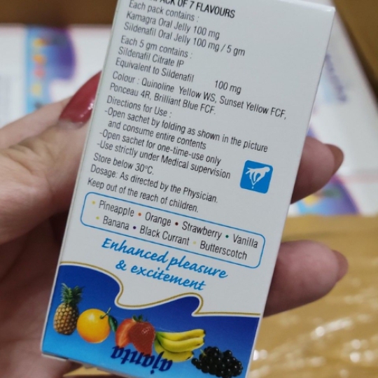 Thạch trái cây Kamgra hàng chính hãng