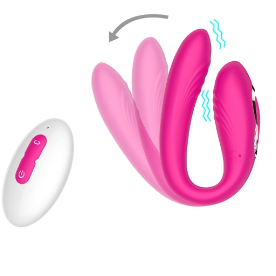 Trứng rung điều khiển từ xa xoay đầu