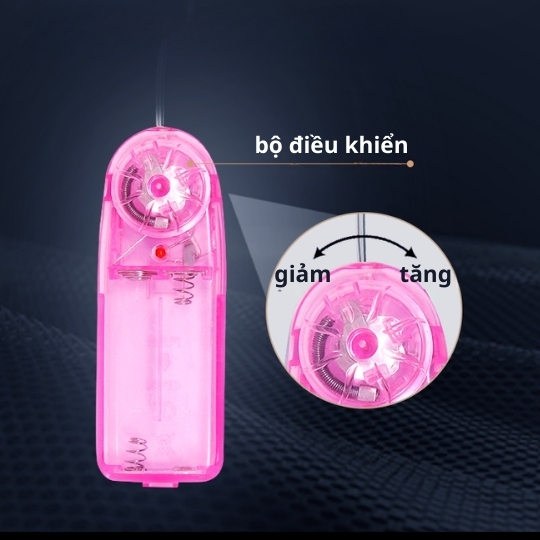 Trứng rung inox 2 đầu Baile