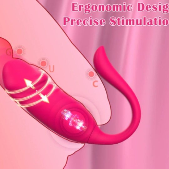 Trứng rung mô phỏng đầu dương vật điều khiển qua app điện thoại