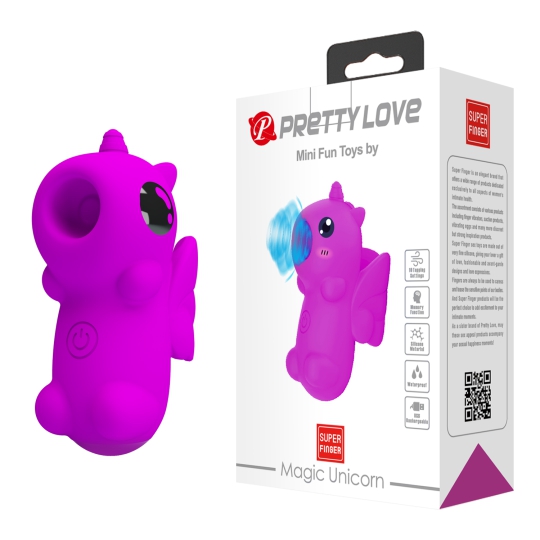 Trứng rung xỏ ngón vỗ kích thích Pretty Love Mini Fun Toys