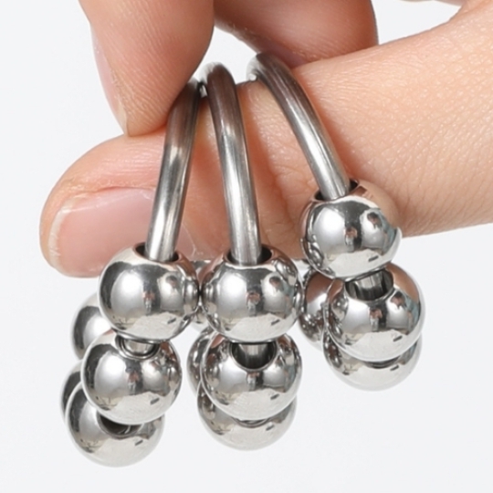 Vòng đeo dương vật inox có bi