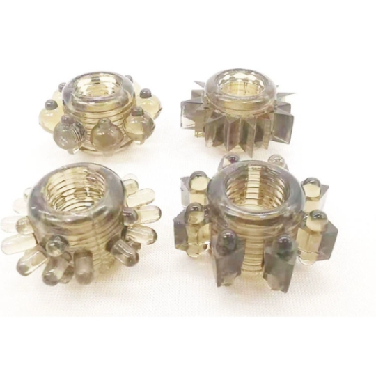 Vòng đeo dương vật XHN Support Ring vỉ 4 cái