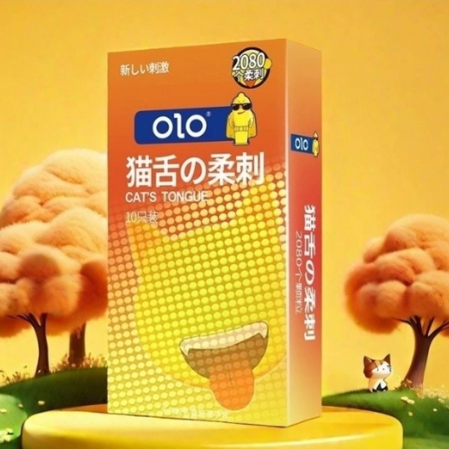 Bao cao su OLO lưỡi mèo