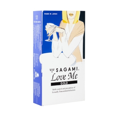Bao cao su Sagami Love Me Gold