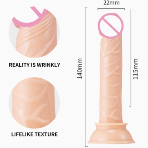 Dương Vật Mini Mềm Hít Tường Yeain