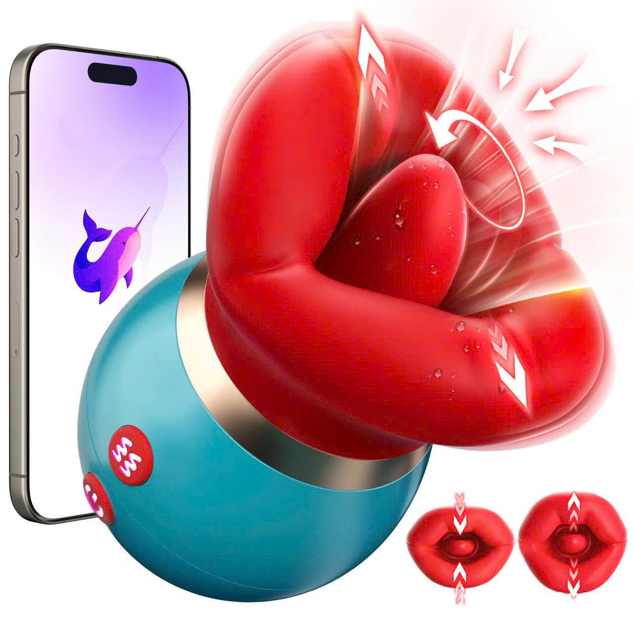 Lưỡi Rung Liếm Vortex