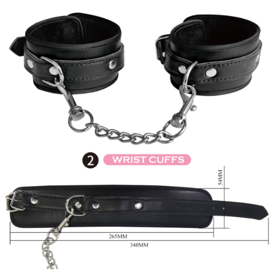 Pretty Love BDSM Kit bộ 8 món