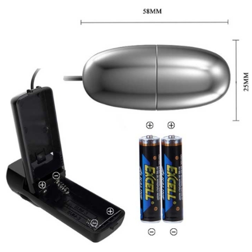 Trứng Rung Inox Baile 1 Đầu