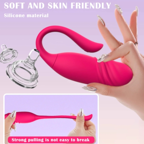 Trứng rung mô phỏng đầu dương vật điều khiển qua app điện thoại